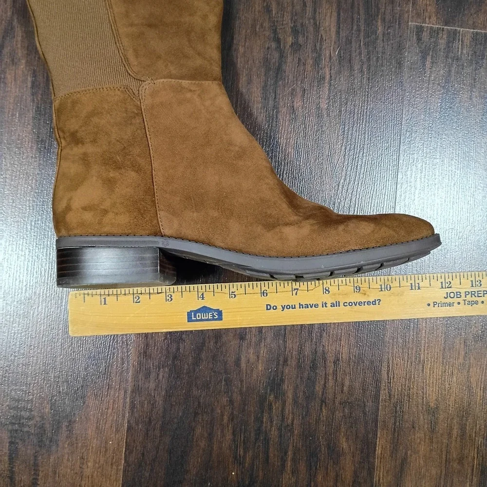 Sam Edelman Women's Pam Over the Knee Boots Brown Suede Women's‎ 9.5